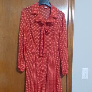 Polka Dot Vintage Dress